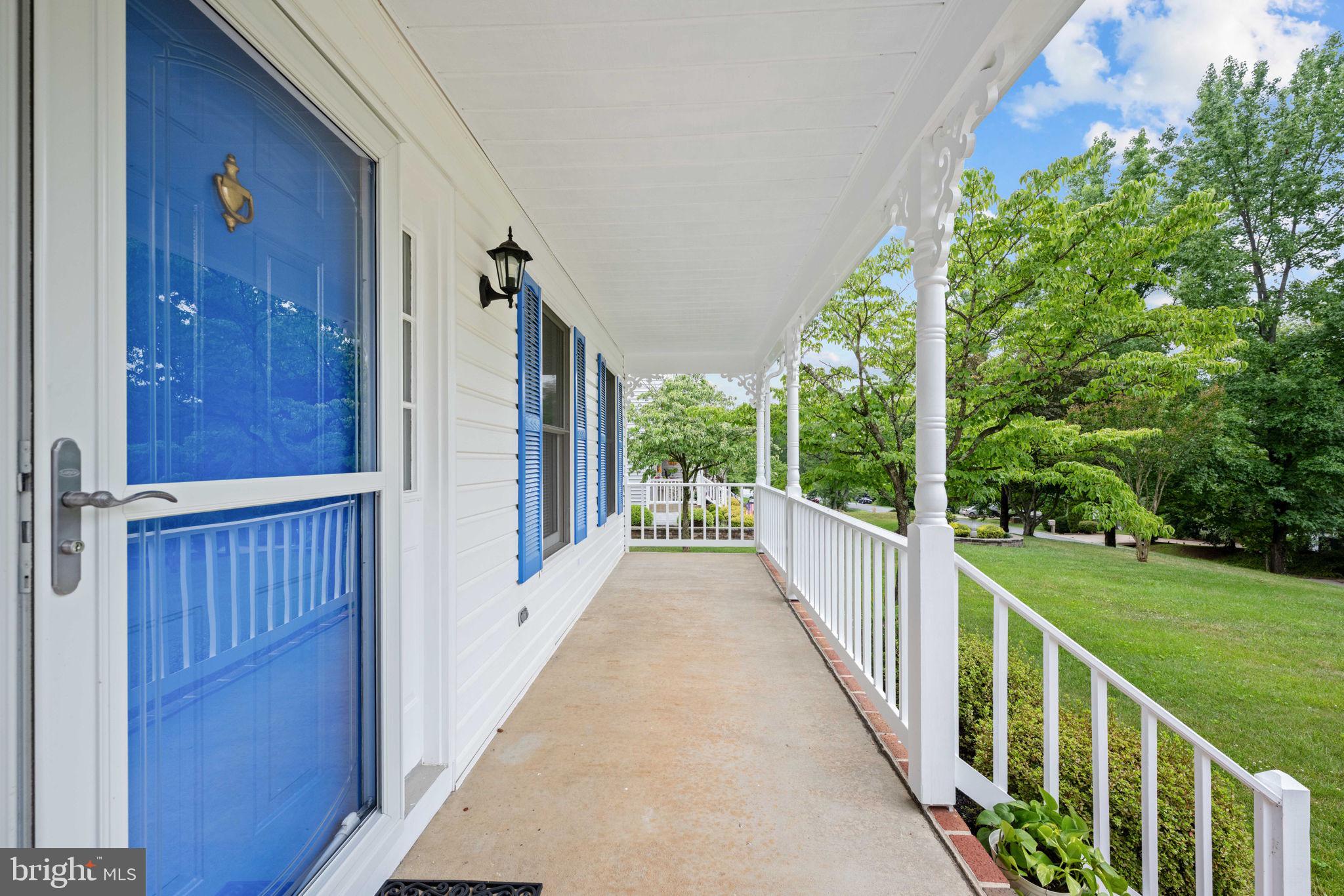 246 Choptank Road Stafford, VA 22556 - Photo 6 of 98 a view of a porch