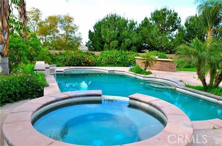 2394 Old Heritage Road Riverside, CA 92503 - Photo 29 of 45 a view of a swimming pool with a yard