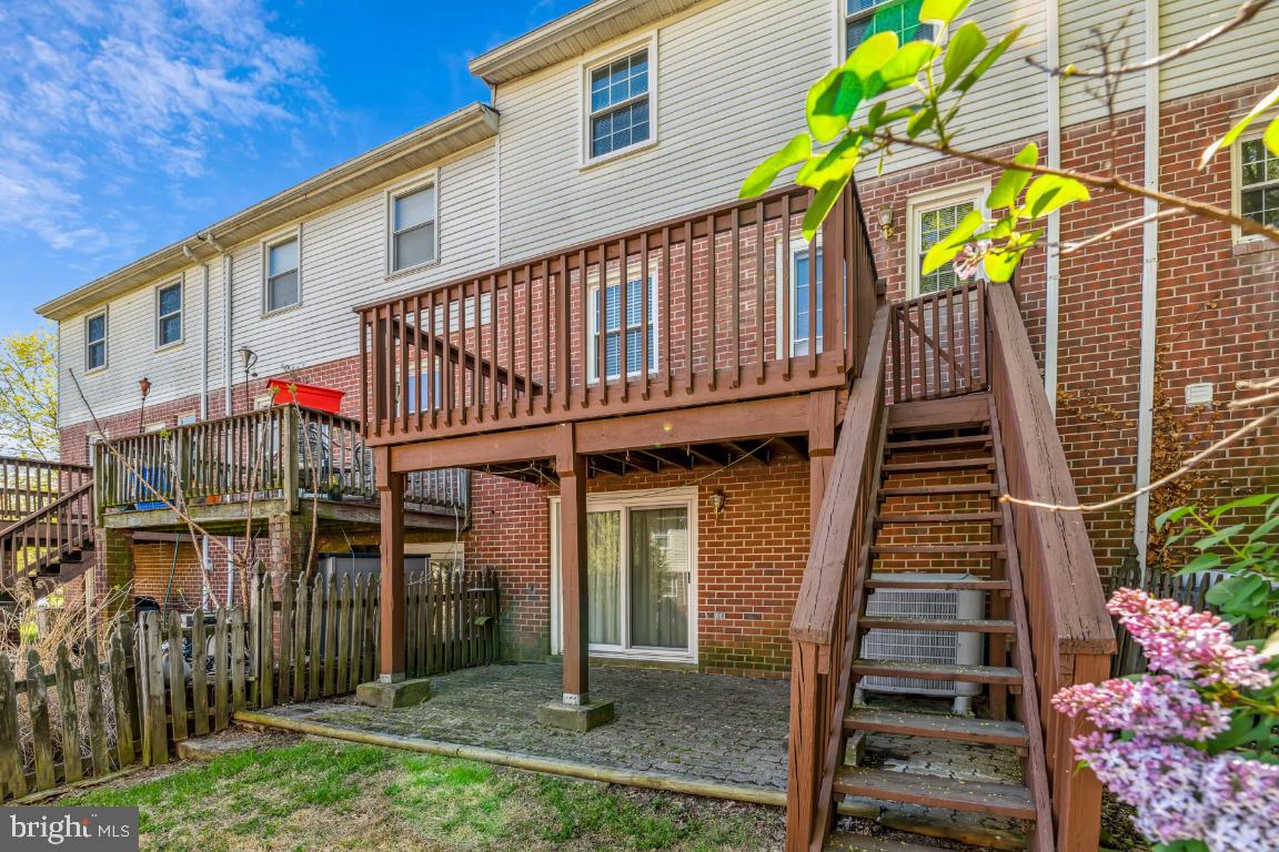 3610 Rockberry Road Parkville, MD 21234 - Photo 25 of 25 Deck & brick patio