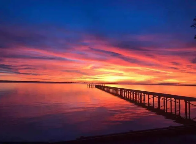 a view of an ocean from a balcony