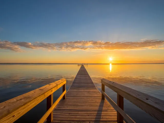 a view of ocean from a balcony