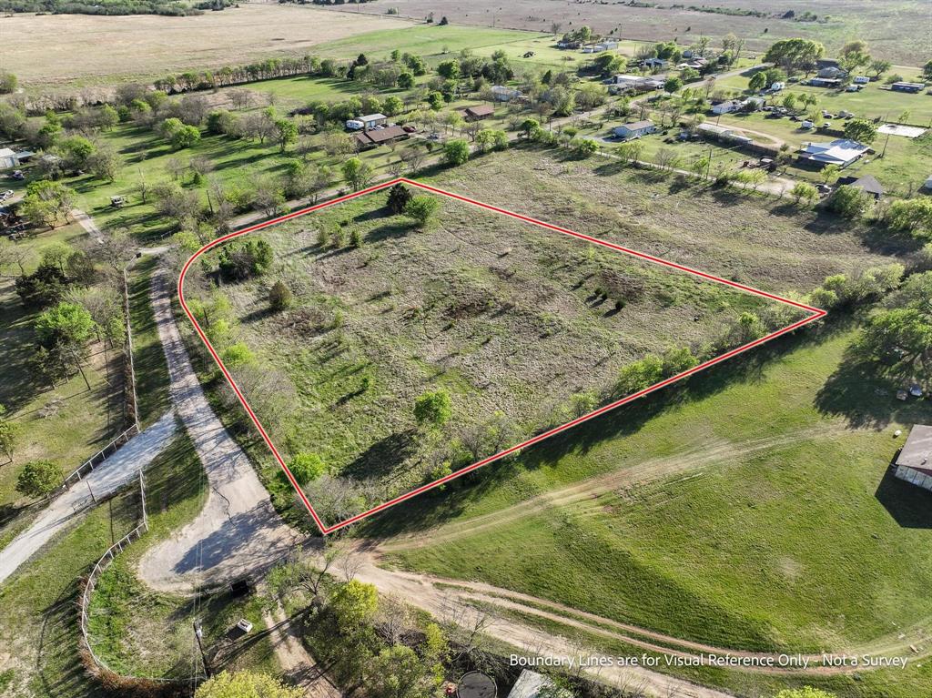 Tbd Kennedy Road Sherman, TX 75092 - Photo 9 of 9 Overview of rural landscape with property parcel outlined