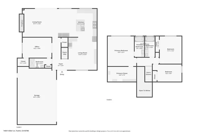 $1,625,000 | 14641 Alder Lane, Tustin, CA 92780