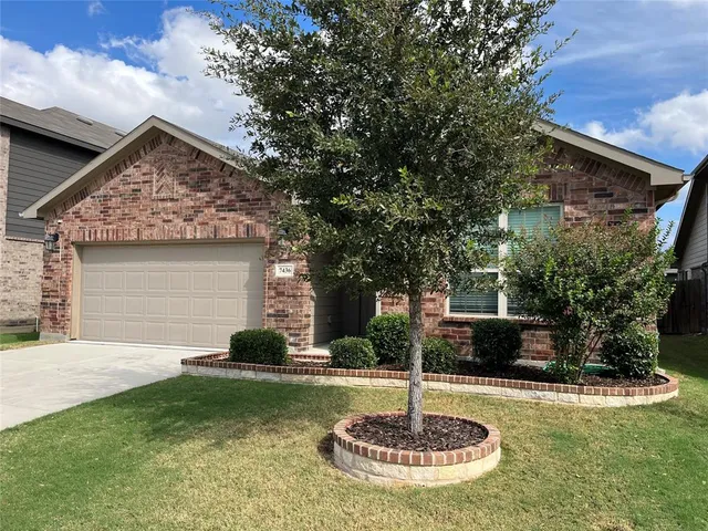 a view of backyard with cabin