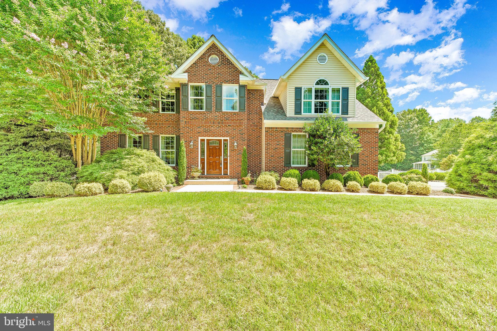 570 Small Reward Road Huntingtown, MD 20639 - Photo 1 of 64 Stately Brick Front Colonial...