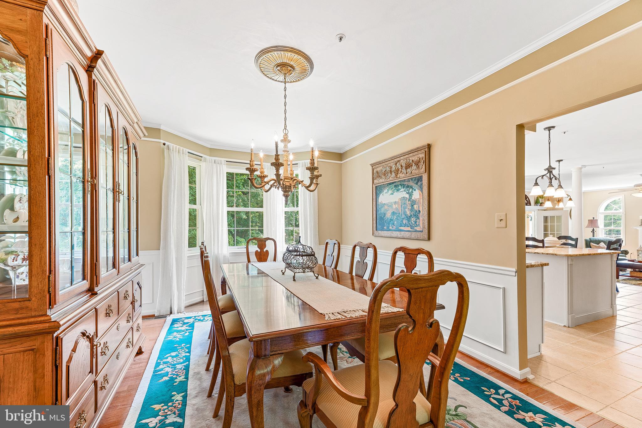 570 Small Reward Road Huntingtown, MD 20639 - Photo 14 of 64 Formal Dining Room w/Bay Window...