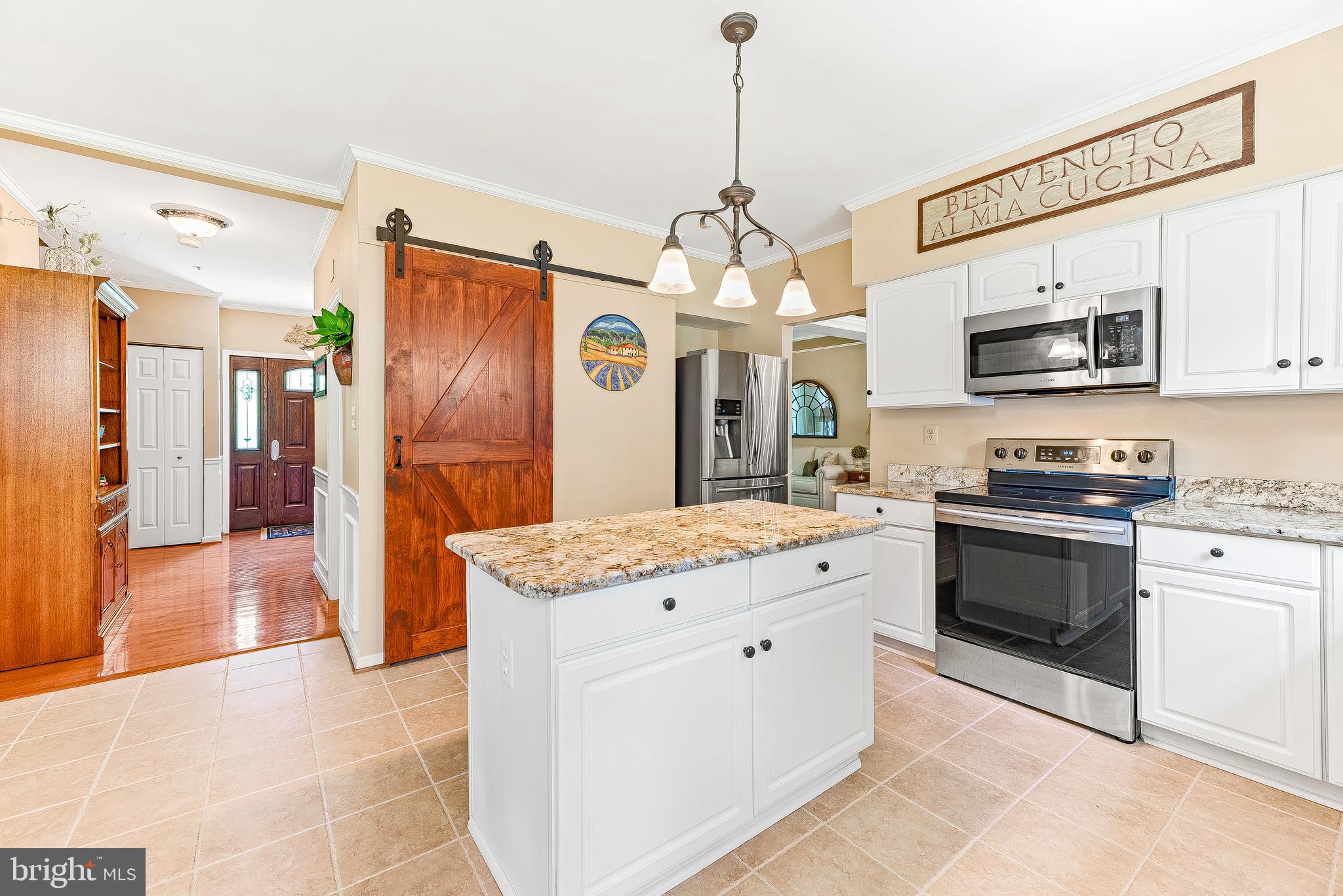 570 Small Reward Road Huntingtown, MD 20639 - Photo 17 of 64 Kitchen w/Tile Floors...