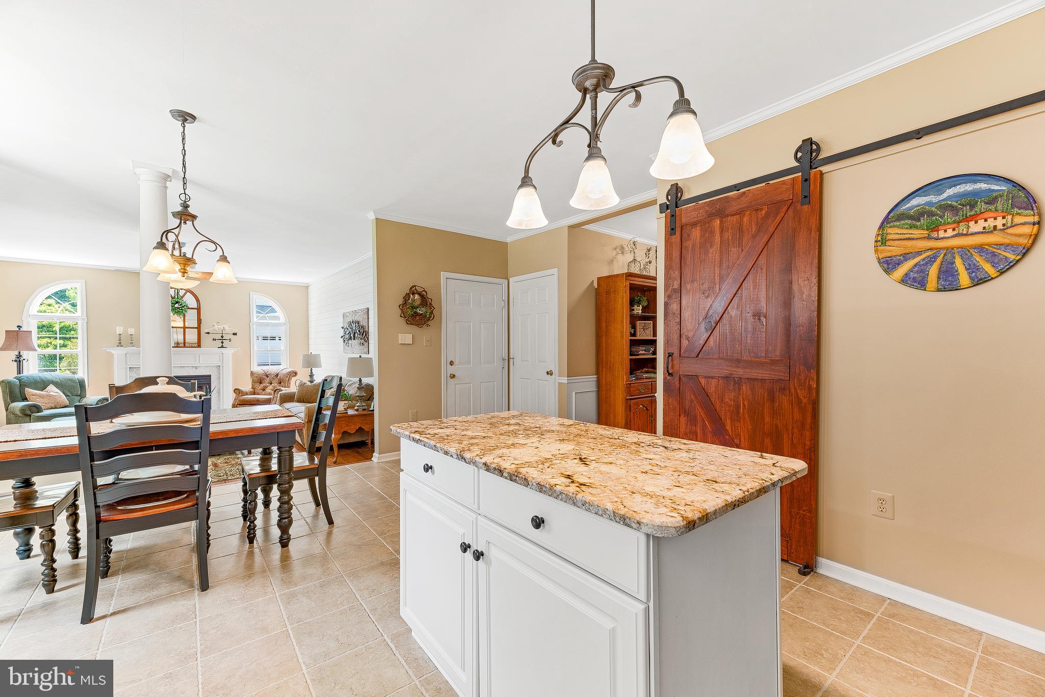 570 Small Reward Road Huntingtown, MD 20639 - Photo 18 of 64 Kitchen w/Center Island...