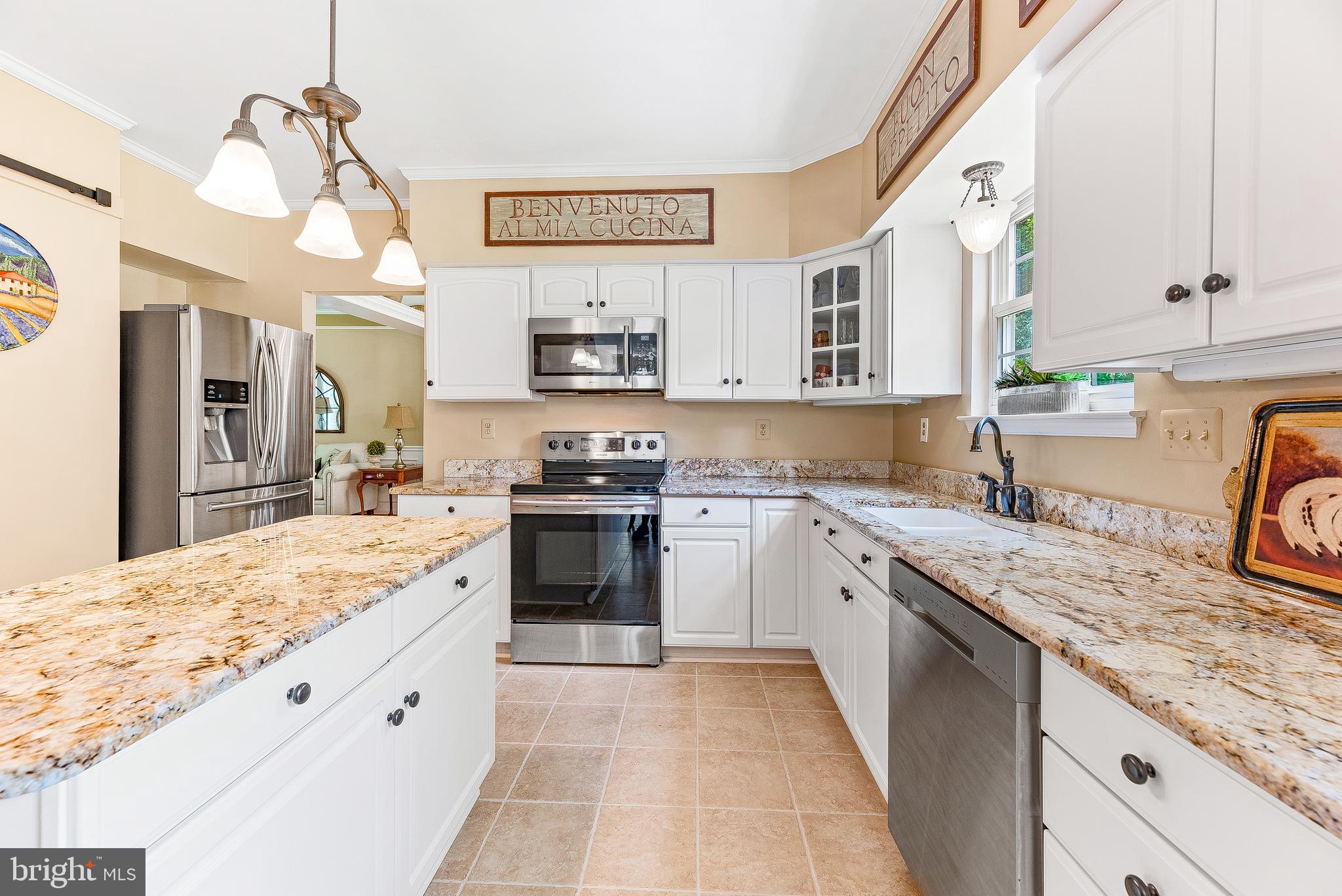 570 Small Reward Road Huntingtown, MD 20639 - Photo 20 of 64 White Cabinets in Kitchen...