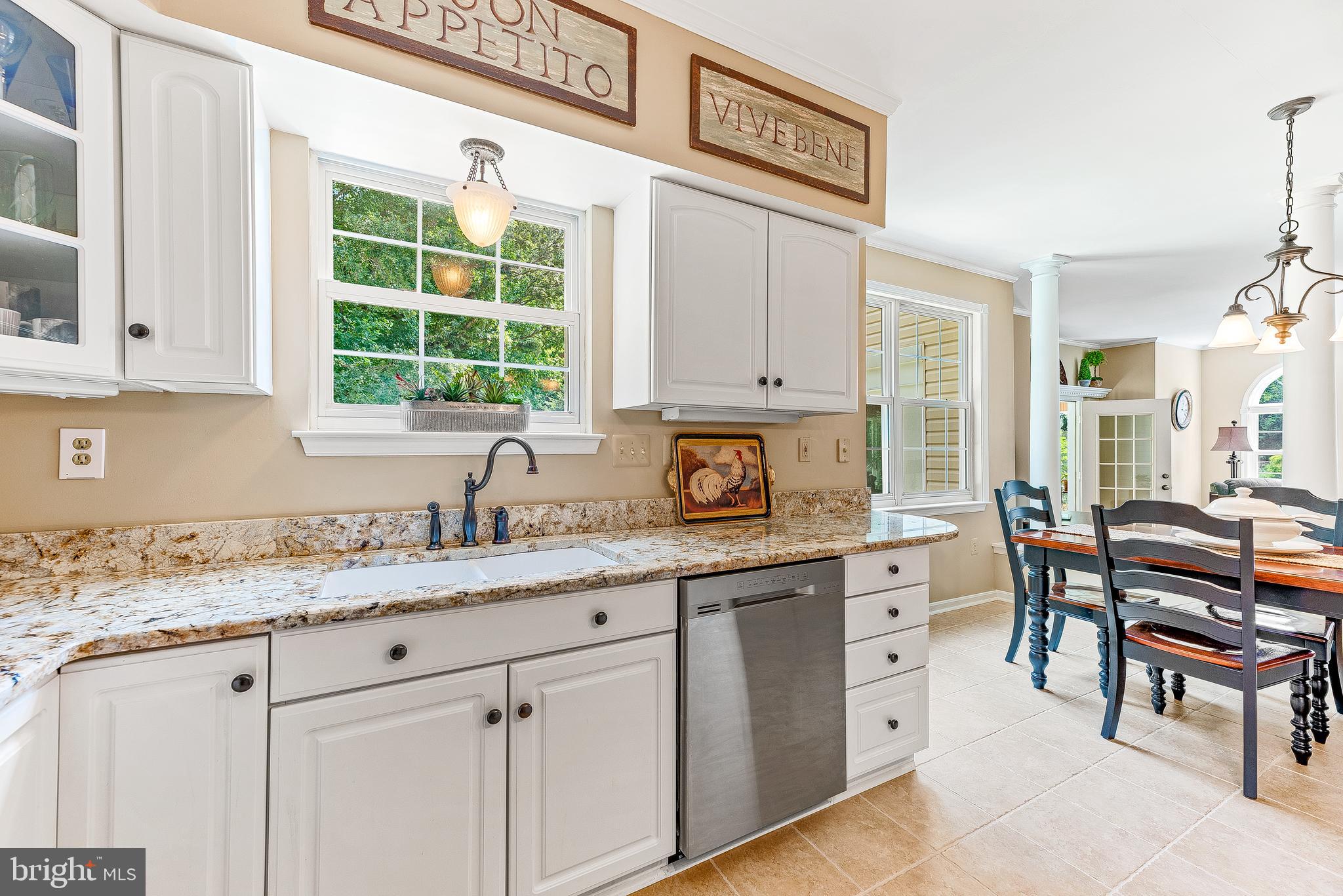 570 Small Reward Road Huntingtown, MD 20639 - Photo 21 of 64 Kitchen Looking into Breakfast Area...