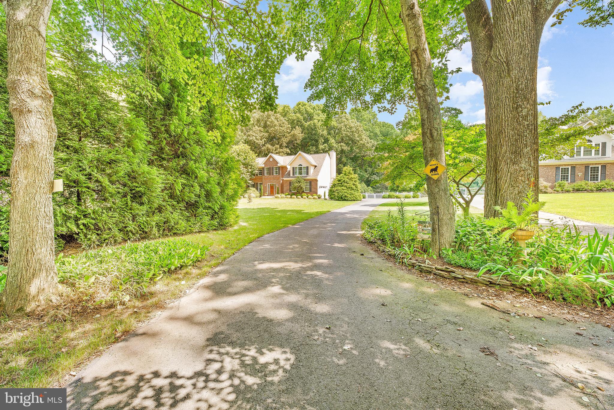 570 Small Reward Road Huntingtown, MD 20639 - Photo 4 of 64 Tree Lined Driveway...