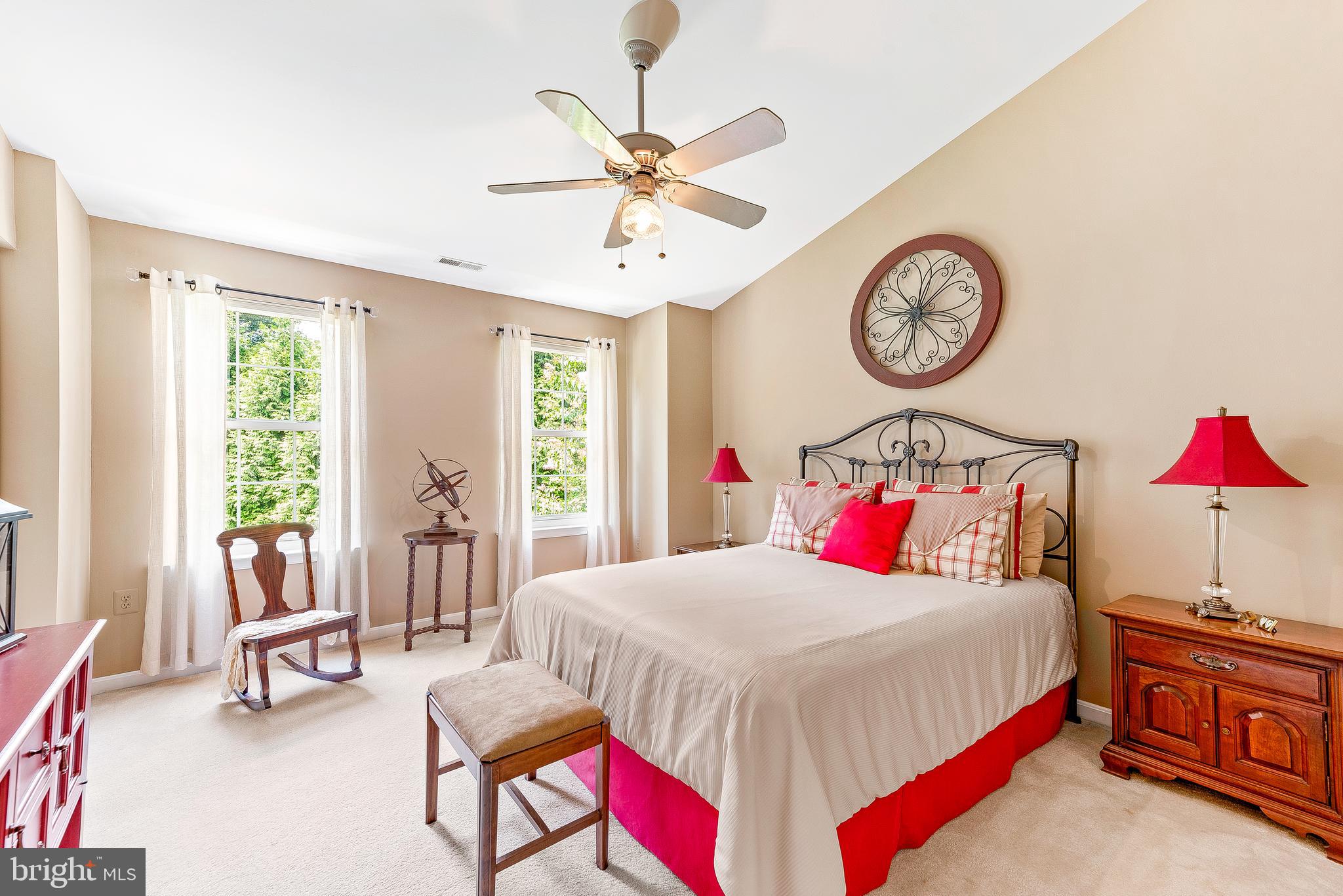 570 Small Reward Road Huntingtown, MD 20639 - Photo 40 of 64 Guest Bedroom w/Ceiling Fan...