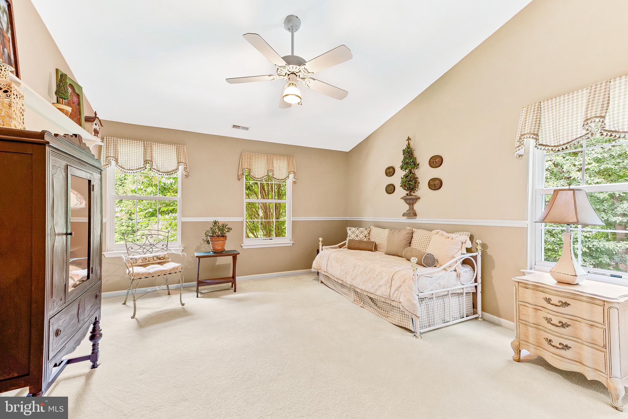 570 Small Reward Road Huntingtown, MD 20639 - Photo 41 of 64 Bedroom 3 w/Vaulted Ceiling...