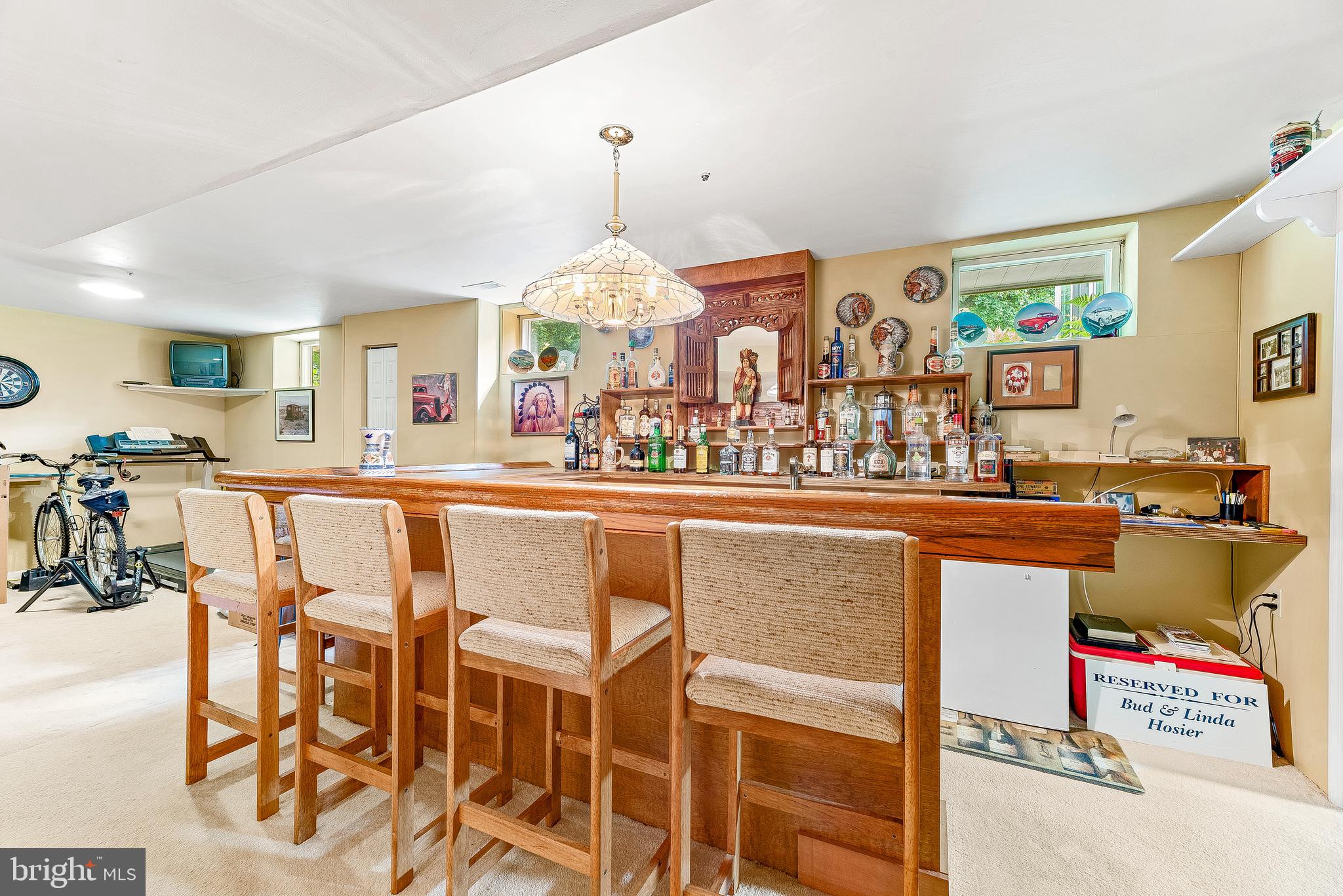 570 Small Reward Road Huntingtown, MD 20639 - Photo 46 of 64 Lower Level Bar for Entertaining...