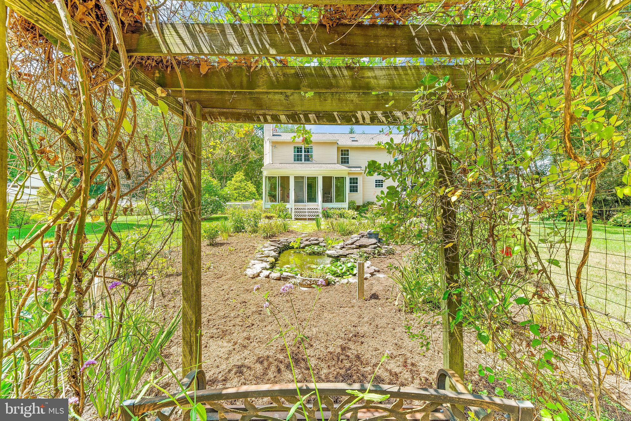 570 Small Reward Road Huntingtown, MD 20639 - Photo 57 of 64 Backyard Custom Arbor...