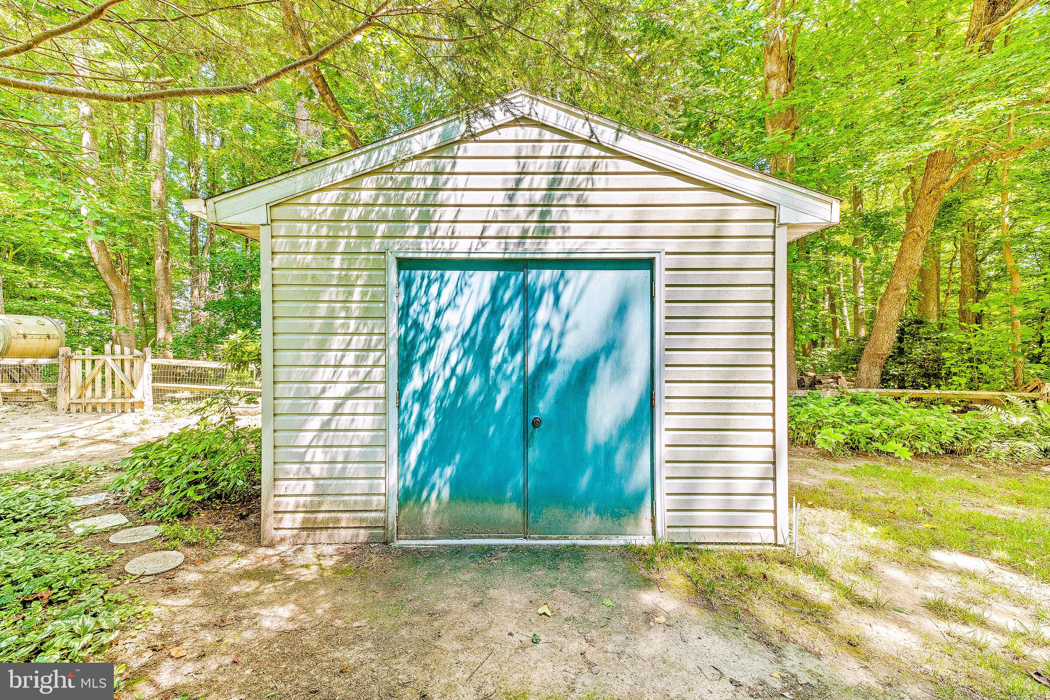 570 Small Reward Road Huntingtown, MD 20639 - Photo 59 of 64 Shed w/Concrete Floor and Loft...