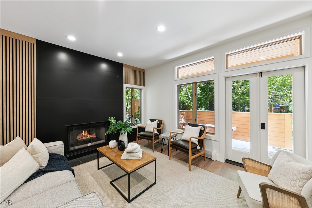170 Village Boulevard, Unit 4 Incline Village, NV 89451 - Photo 3 of 21 a living room with furniture and a flat screen tv