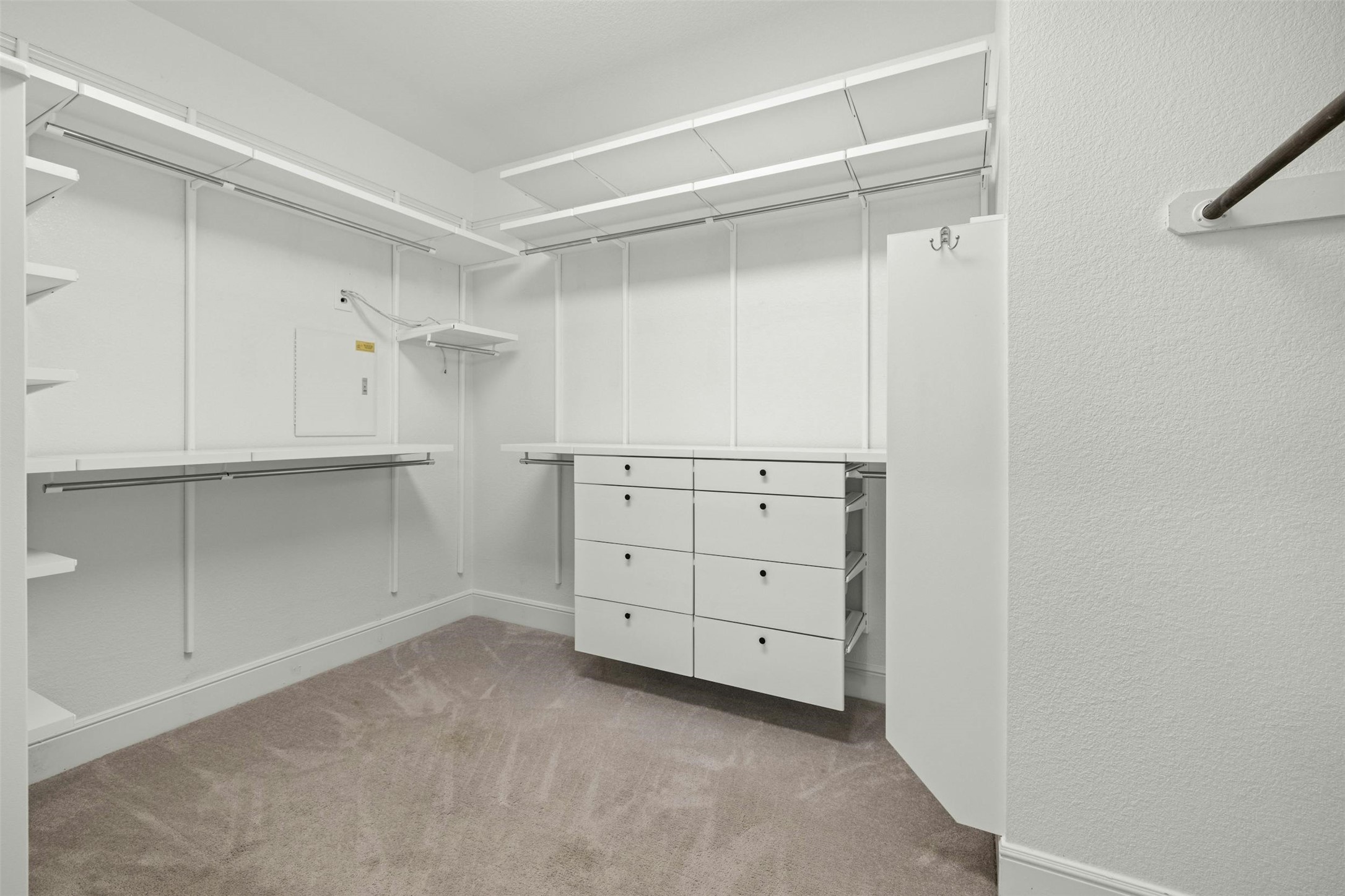 316 Crossvine Trail Georgetown, TX 78626 - Photo 23 of 37 a view of an empty walk in closet