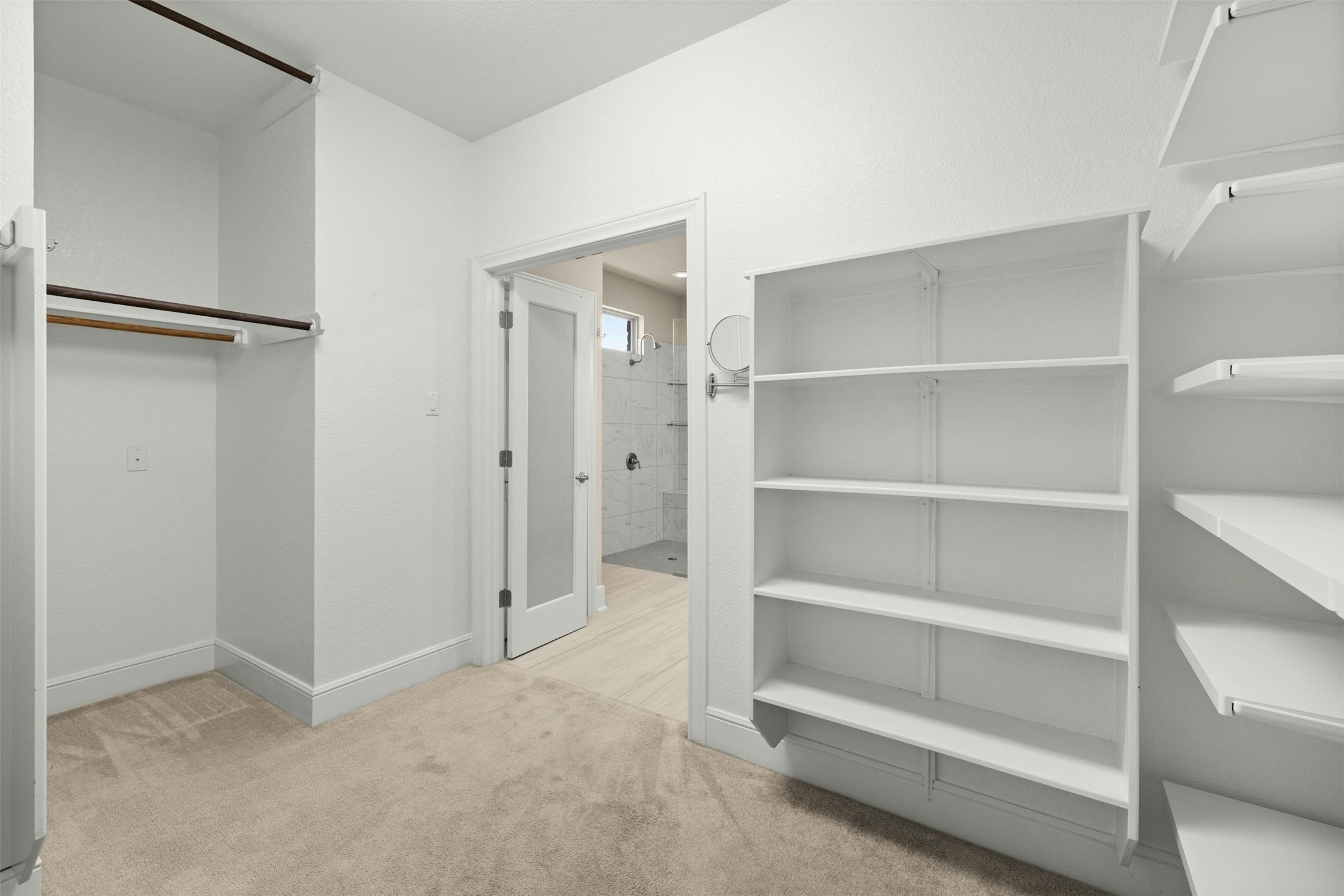 316 Crossvine Trail Georgetown, TX 78626 - Photo 24 of 37 a view of an empty walk in closet