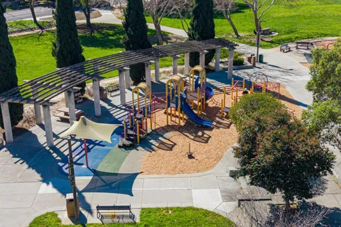 a view of an outdoor sitting space
