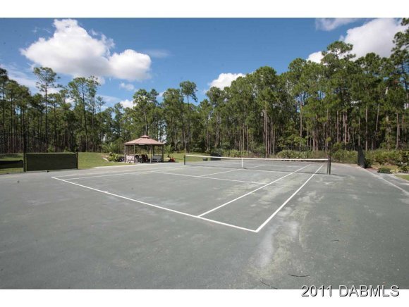 9 Remington Road Ormond Beach, FL 32174 - Photo 22 of 22 a view of a tennis court