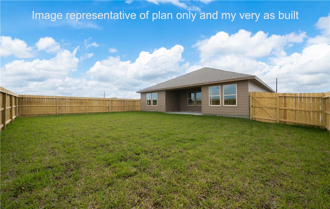 1503 Choctaw Road Sinton, TX 78387 - Photo 23 of 29 a view of a house with a yard
