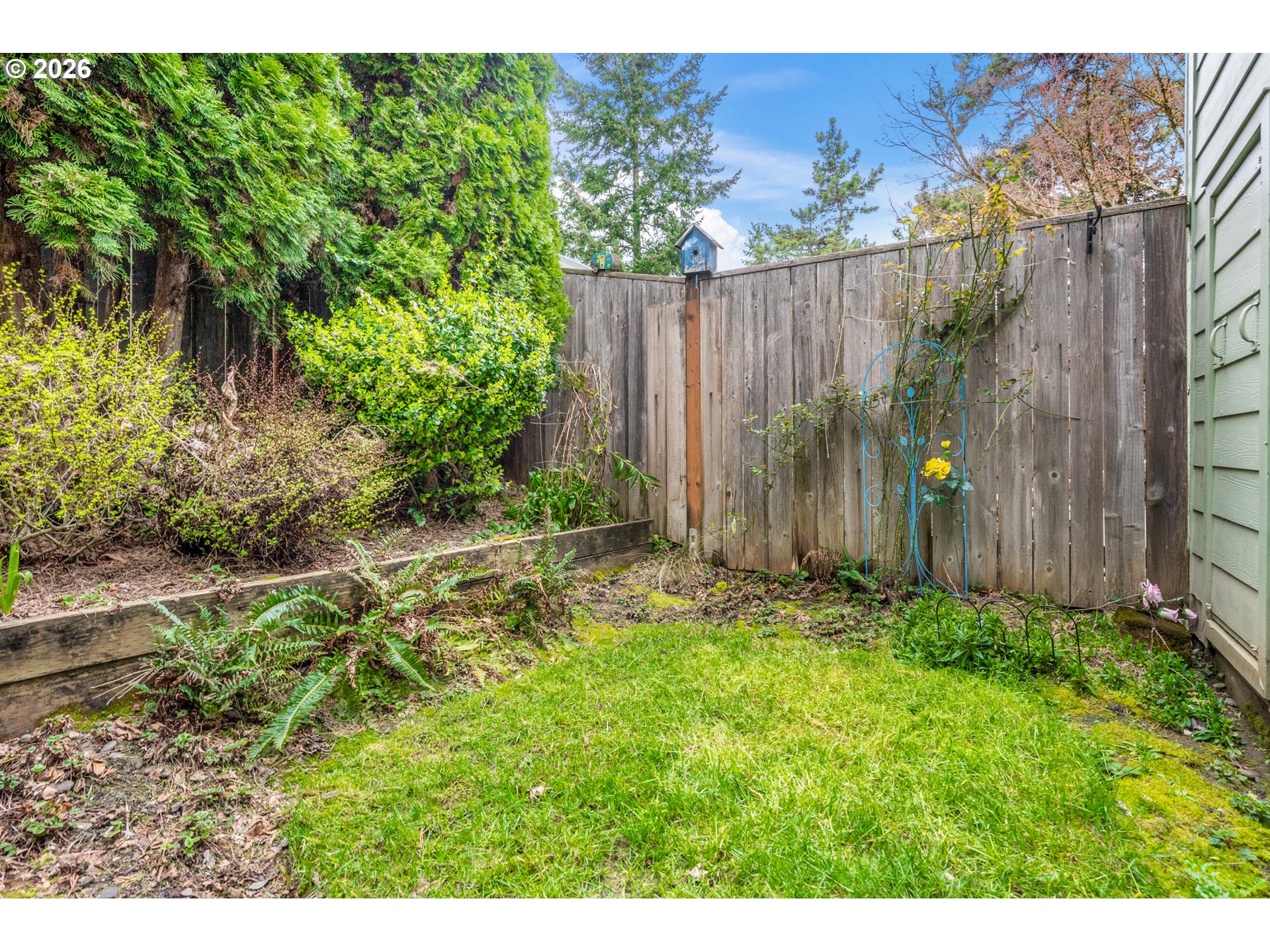 14807 Southwest 106th Avenue Portland, OR 97224 - Photo 29 of 37 a backyard of a house with lots of green space