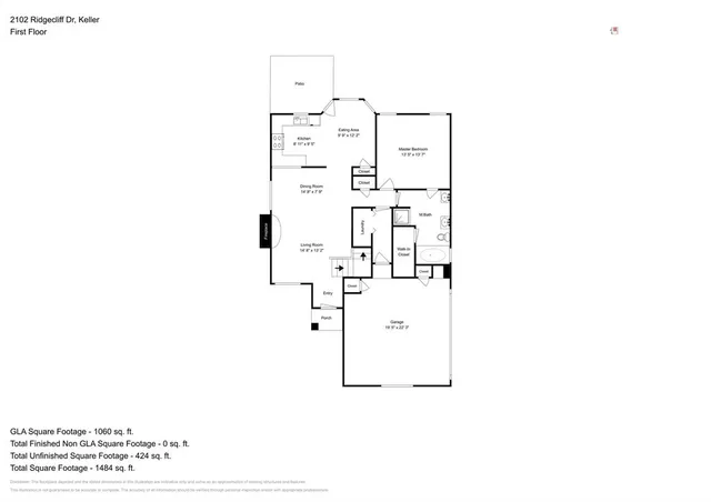 $338,000 | 2102 Ridgecliff Drive, Keller, TX 76248