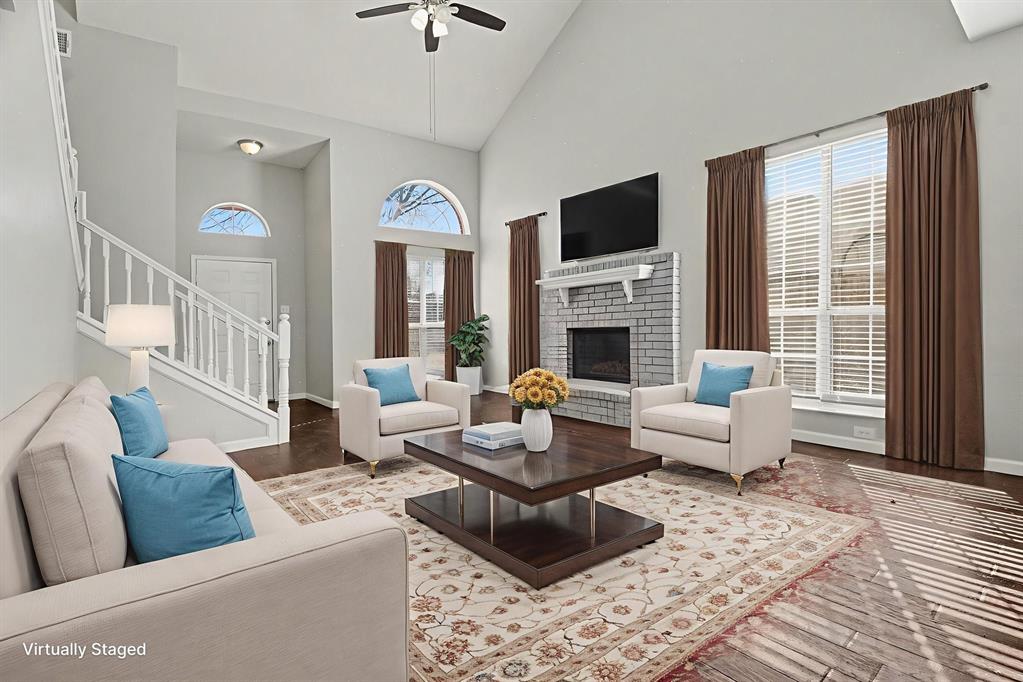 2102 Ridgecliff Drive Keller, TX 76248 - Photo 4 of 26 Virtually Staged Living Room