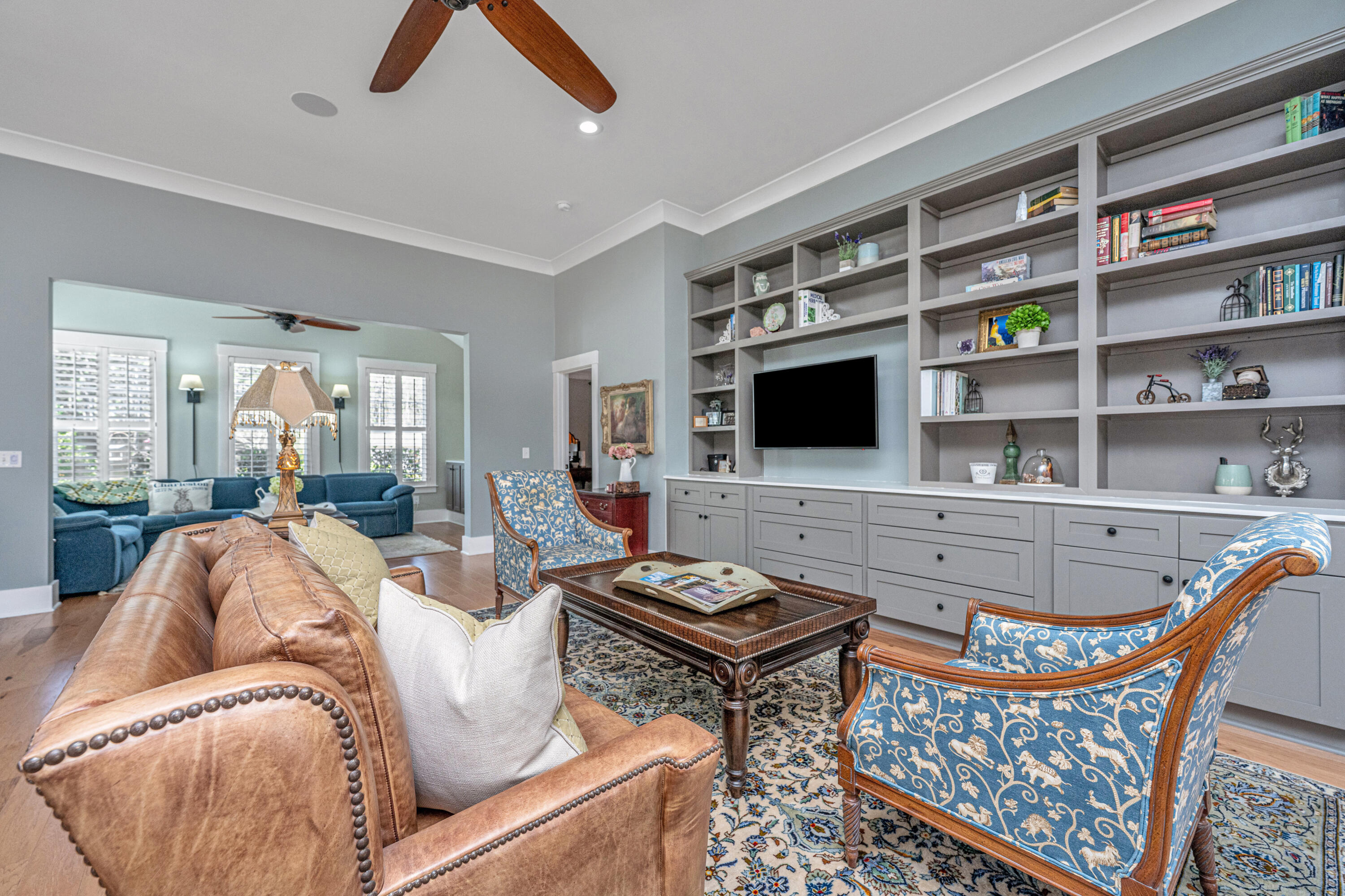 225 Camber Road Huger, SC 29450 - Photo 7 of 63 Family room w/built-ins