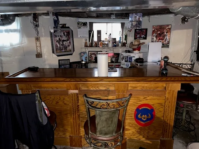 a view of storage and utility room