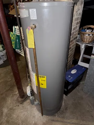 a view of an entryway with sitting area