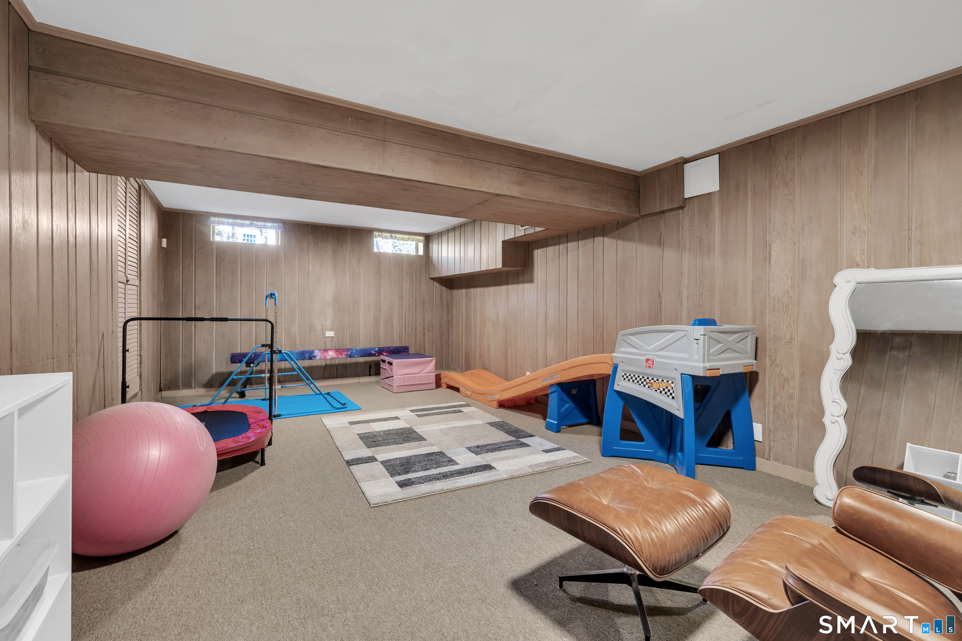 62 Edgewood Way New Haven, CT 06515 - Photo 33 of 39 Downstairs playroom/rec room