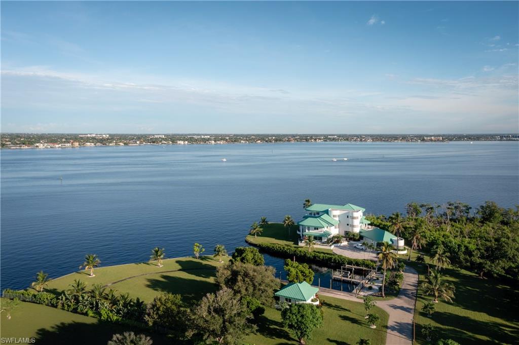 14040 Schultz Road Fort Myers, FL 33908 - Photo 38 of 48 Aerial view of a large body of water