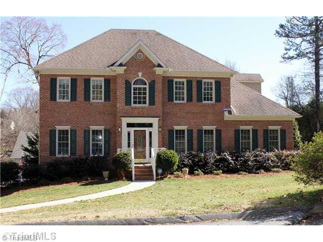 537 Barrett Road Winston-Salem, NC 27104 - Photo 15 of 16 Exterior Front. Beautiful brick home with versatile floor plan & wonderful updates
