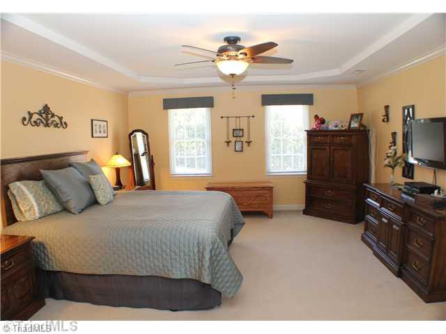 537 Barrett Road Winston-Salem, NC 27104 - Photo 6 of 16 Master Bedroom. Upper level master provides wonderful versatility