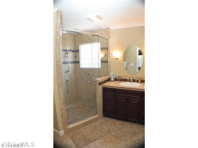 537 Barrett Road Winston-Salem, NC 27104 - Photo 7 of 16 Master Bath/Spa. Beautifully updated master bathroom