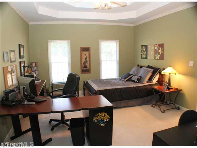 537 Barrett Road Winston-Salem, NC 27104 - Photo 8 of 16 Master Bedroom. Main level master currently used as office/guest bedroom