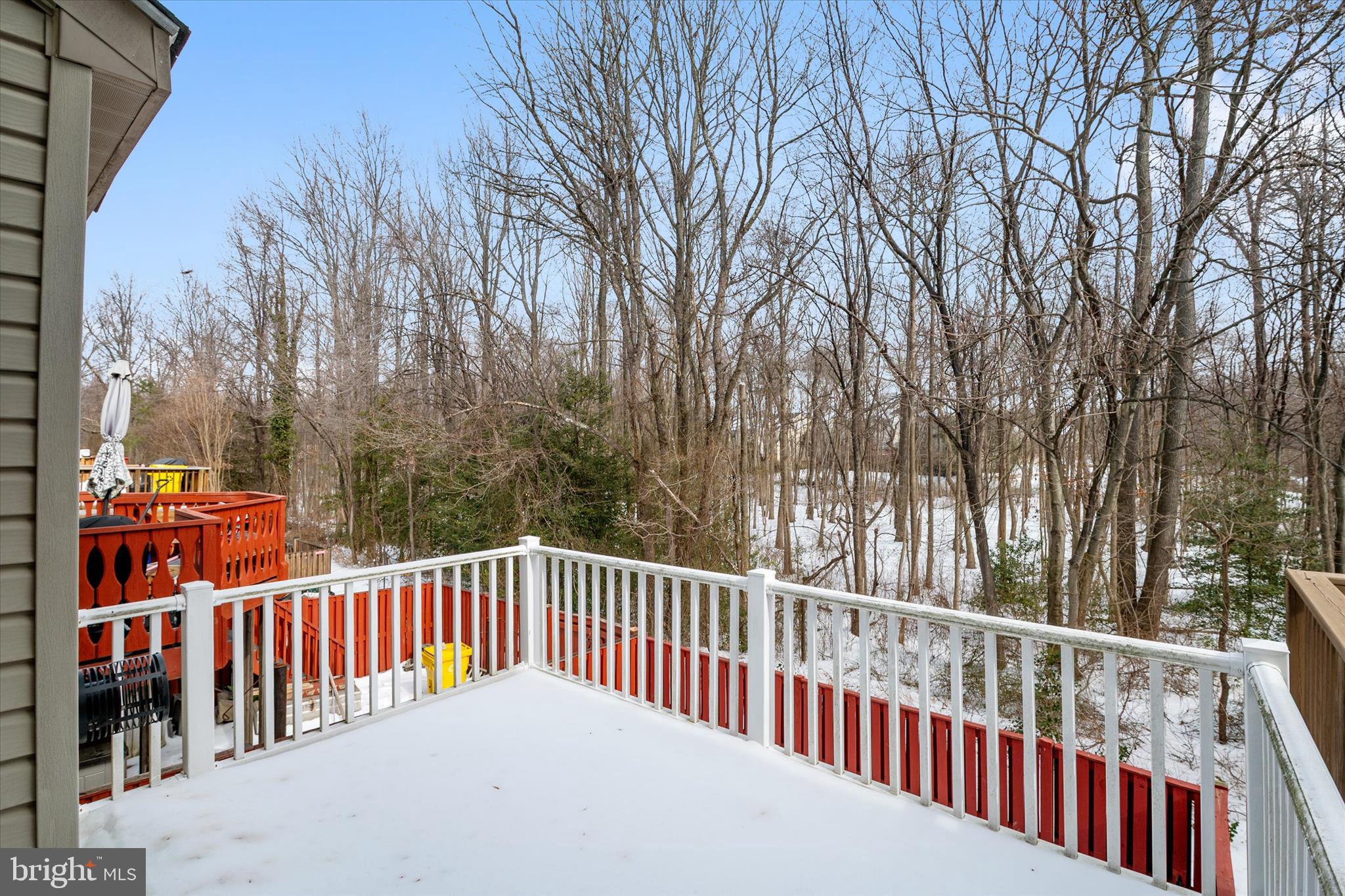 1711 Glebe Creek Way Odenton, MD 21113 - Photo 15 of 33 a balcony with trees in front of it