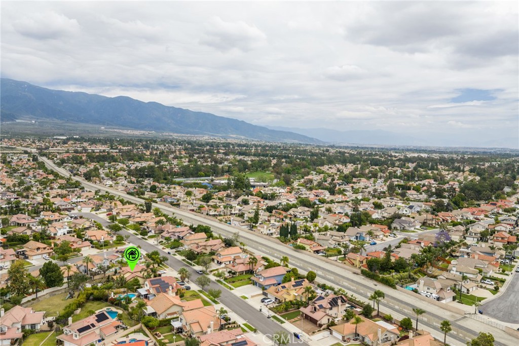 6990 Stanislaus Place Rancho Cucamonga, CA 91701 - Photo 24 of 25 an aerial view of residential building and trees around