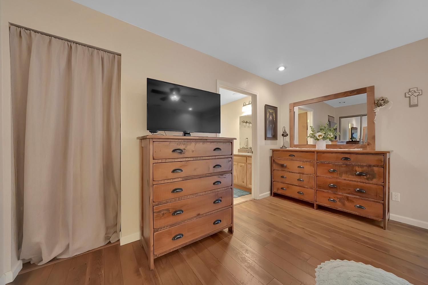 301 Bald Mountain Road West Point, CA 95255 - Photo 30 of 55 a living room with furniture and flat screen tv