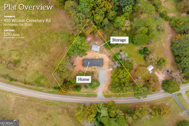 $309,000 | 410 Wilson Cemetery Road, Nicholson, GA 30565
