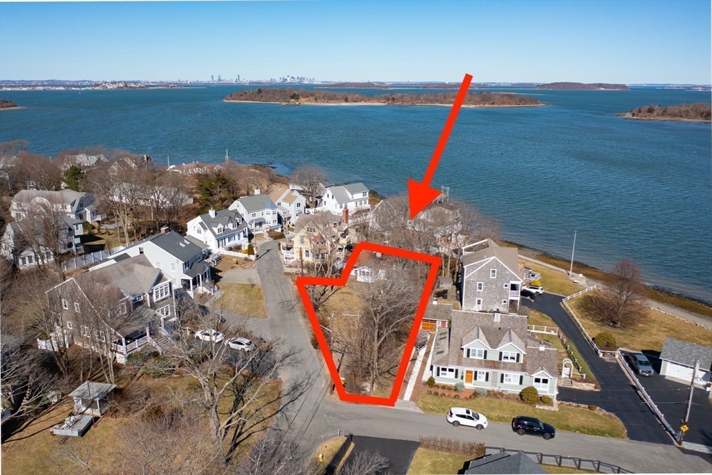 81 Kimball Beach Road Hingham, MA 02043 - Photo 5 of 29 an aerial view of a houses