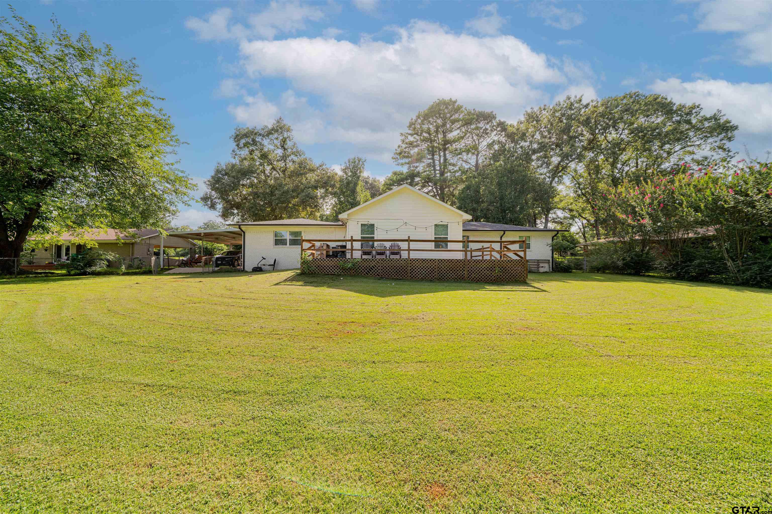 400 Crestview Hughes Springs, TX 75656 - Photo 26 of 32 a view of a lake with houses