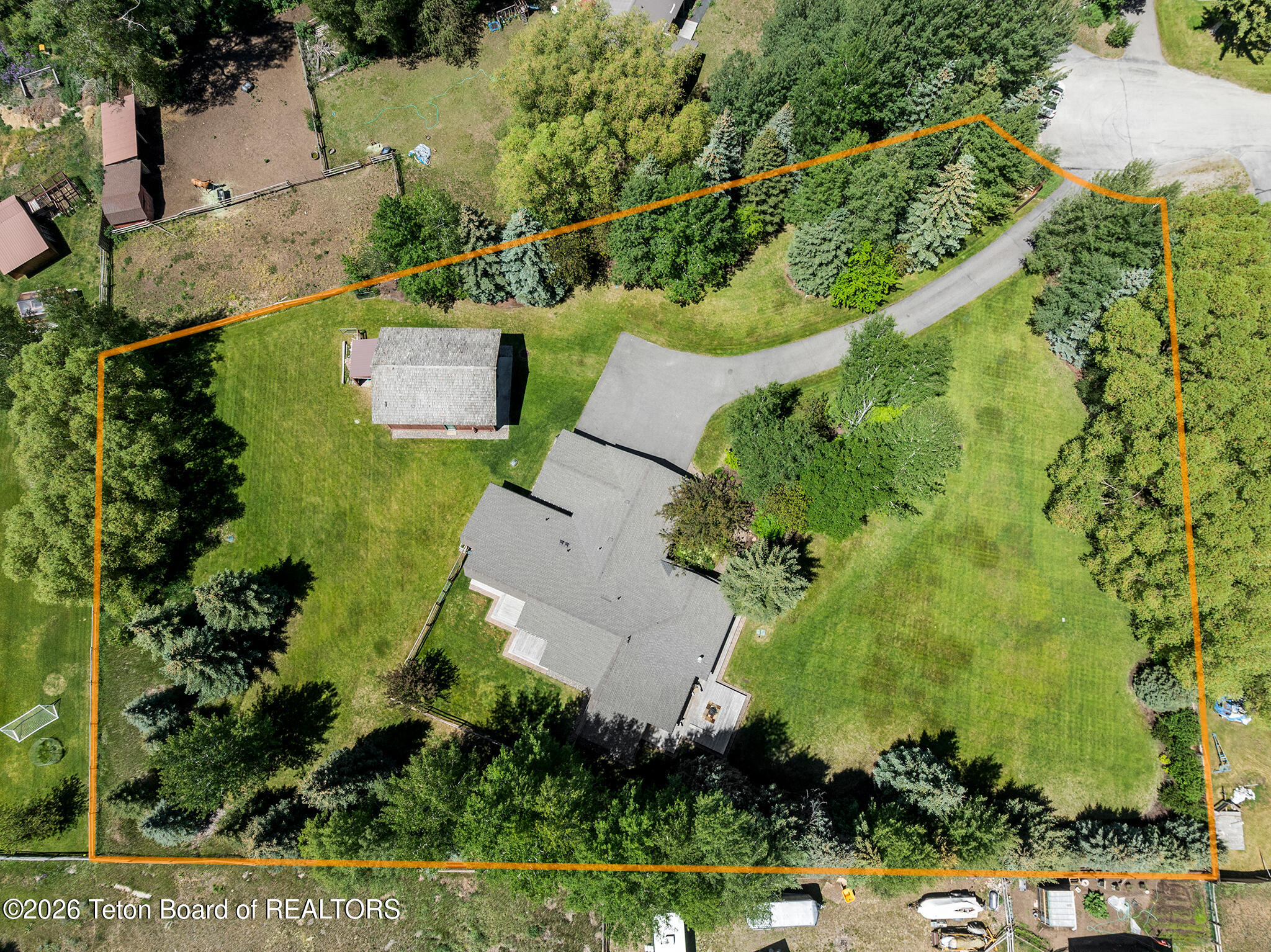 3650 North Meadow Road Jackson, WY 83001 - Photo 60 of 66 Aerial