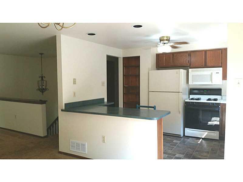 8918 Highland Road Pittsburgh, PA 15237 - Photo 10 of 25 Kitchen. Kitchen area has a new Bosch dishwasher, new flooring and ceiling fan.