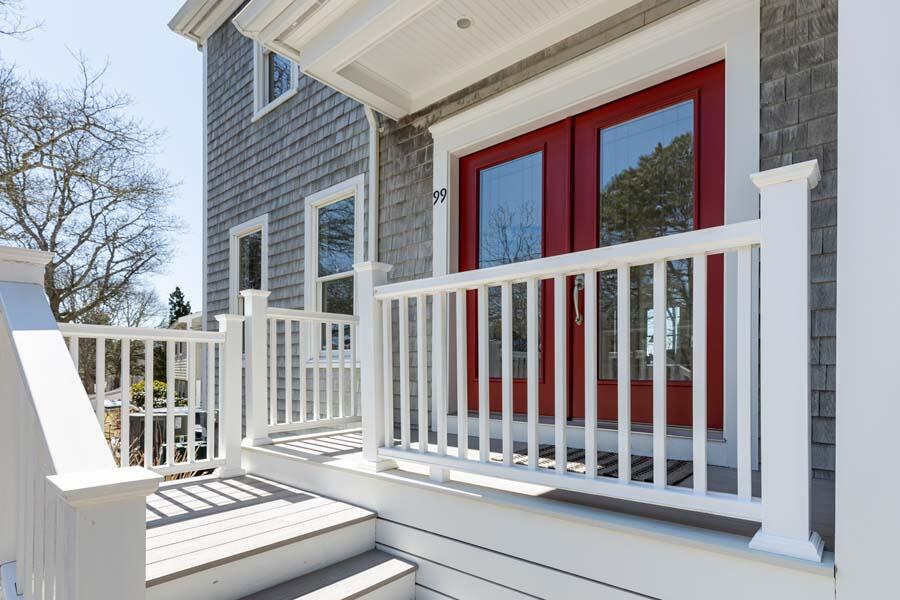 99 Monomoscoy Road West Mashpee, MA 02649 - Photo 7 of 43 a view of a balcony with wooden floor