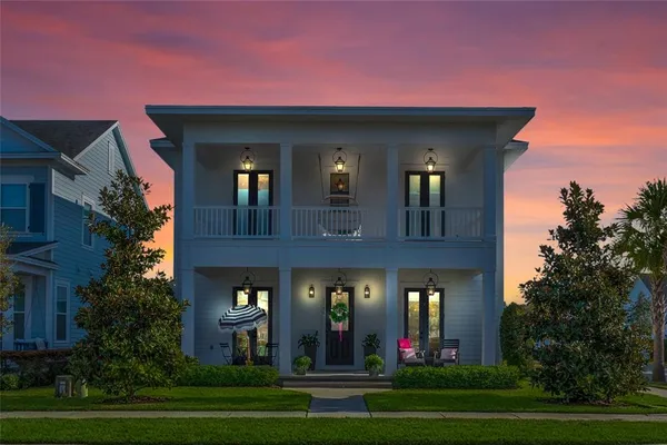 a view of a entryway front of house