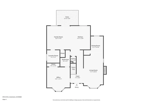 $1,599,000 | 575 South O Street, Livermore, CA 94550