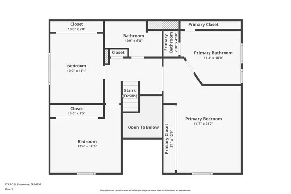 $1,599,000 | 575 South O Street, Livermore, CA 94550